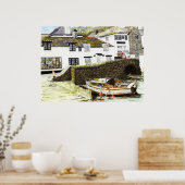 'Zee Mist' afdrukken Poster (Keuken)