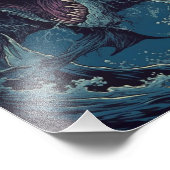 Zee Monster Foto Afdruk (Hoek)