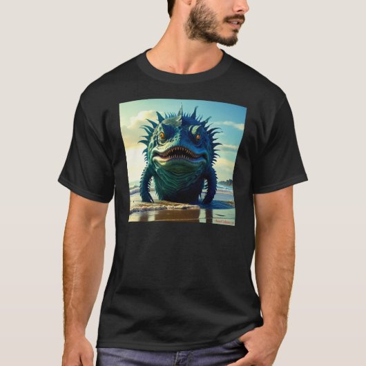 Zee Monster van Juan Cabana 2024 NIEUW T-shirt (Voorkant)