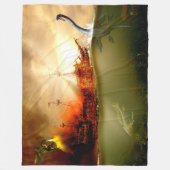 ZEE MONSTERS FLEECE DEKEN (Voorkant)