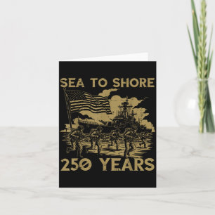 Zee naar kust 250 jaar 250ste verjaardag usa manne kaart