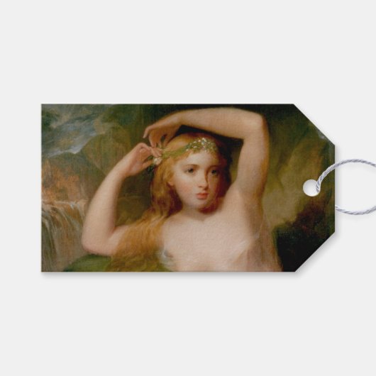 Zee Nymph (door Thomas Sully) Cadeaulabel (Voorkant (Horizontaal))