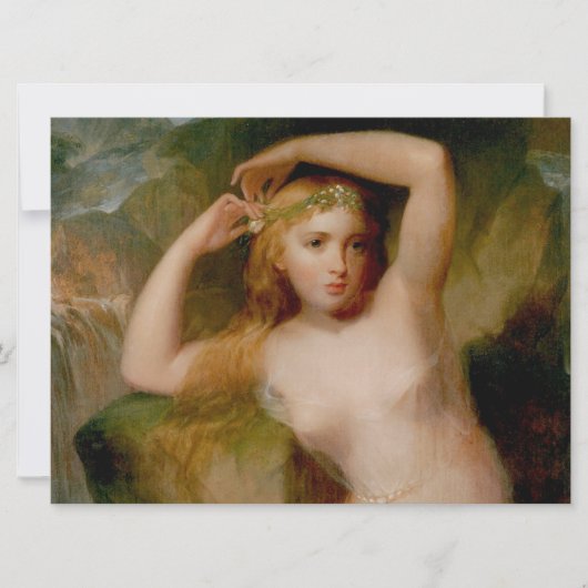 Zee Nymph (door Thomas Sully) Kaart (Voorkant)