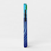 Zee Ocean big Wave Water Case-Mate iPhone Case (Achterkant/links)