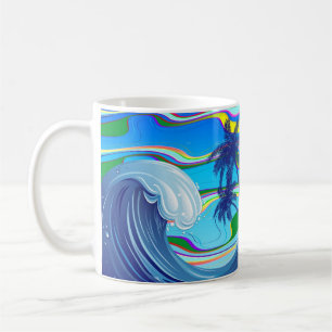 Zee Ocean big Wave Water Koffiemok