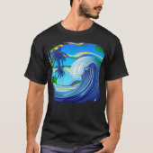 Zee Ocean big Wave Water T-shirt (Voorkant)