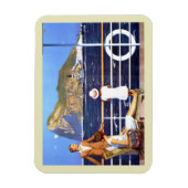 Zee Ocean Cruise Travel to Gibraltar Postc Magneet (Verticaal)