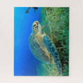 Zee onder water legpuzzel (Verticaal)