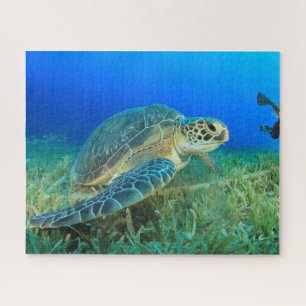 Zee onder water legpuzzel