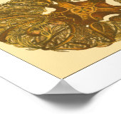 Zee onder water poster (Hoek)