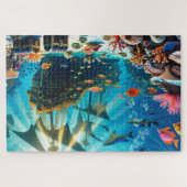 Zee onderwater paradijs 2 legpuzzel (Horizontaal)