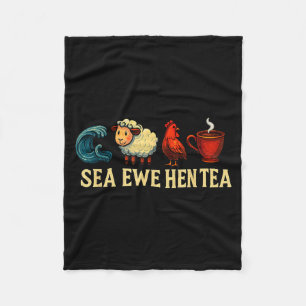 Zee Ooi Hen Thee Grappig T-shirt Zee Ooi Hen Thee Fleece Deken