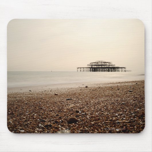 Zee op Brighton Beach Muismat (Voorkant)