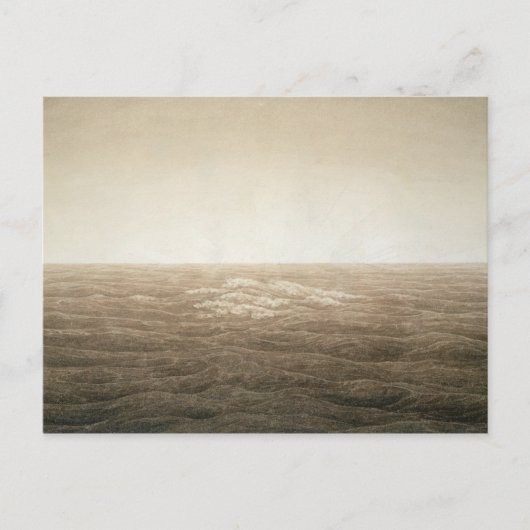 Zee op Sunrise, 1828 Briefkaart (Voorkant)