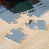 Zee otter die op de rug drijft legpuzzel (Zijkant)