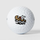 Zee otter Golf Balls Golfballen (Voorkant)