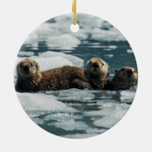 Zee Otter Keramisch Ornament