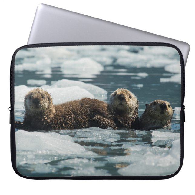 Zee Otter Laptop Sleeve (Voorkant)