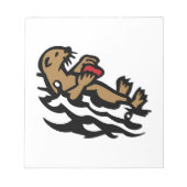 Zee otter notitieblok (Voorkant)