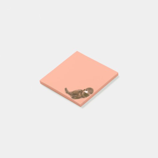 Zee otter post-it® notes (Schuin)