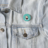 zee otter ronde button 3,2 cm (In situ)