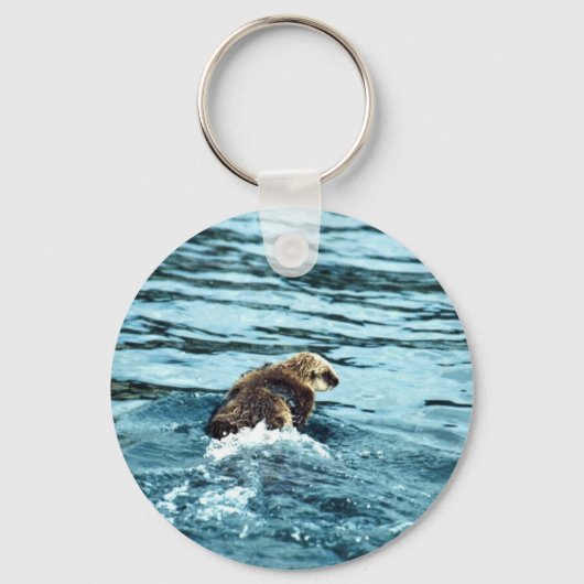Zee Otter Sleutelhanger (Voorkant)