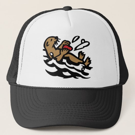 Zee otter trucker pet (Voorkant)