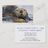 Zee Otter Visitekaartje (Voorkant / Achterkant)