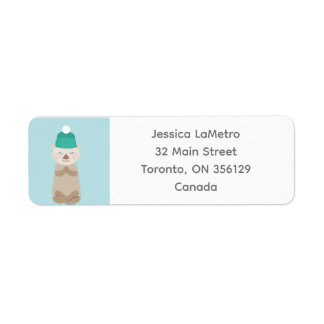 Zee Otter Winter Toque Return Label
