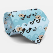 Zee Otters die de golven uitrusten Stropdas (Opgerold)