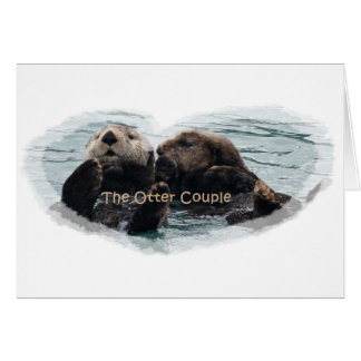 Zee Otters in een hart