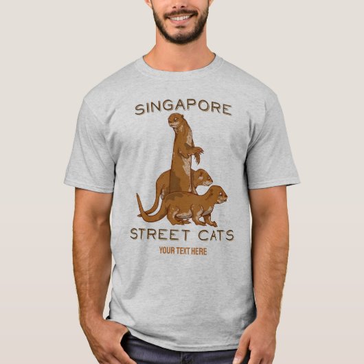 Zee Otters in Nederland T-shirt (Voorkant)