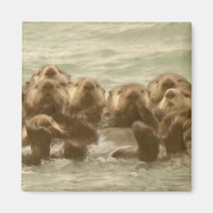 Zee Otters Magneet