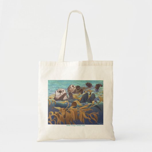 Zee Otters Tote Bag (Voorkant)