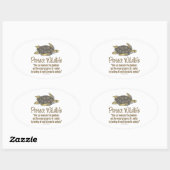 Zee Ovale Sticker (Vel)