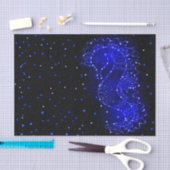 zee-paard in licht tissuepapier (Craft)