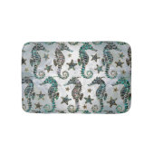 Zee paard Staarvis Abalone Pattern Badmat (Voorkant)