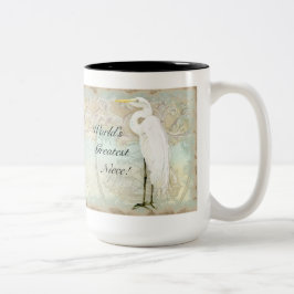 Zee Paarden, grote olietekustdoorn - KoffieMok Tweekleurige Koffiemok