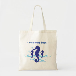 Zee Paarden Organic Planet Rebruikbare Canvas tass Tote Bag