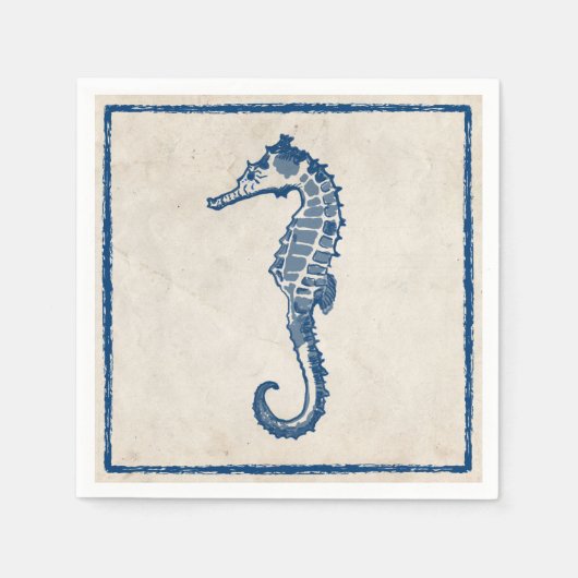  Zee Paarden Servet (Voorkant)