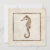  Zee Paardenband Uitnodiging (Achterkant)