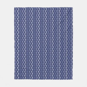 Zee Paardenketens Indigo Fleece Blanket