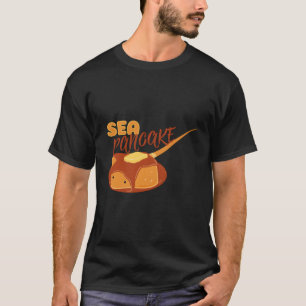 Zee Pannenkoek Grappig Manta Ray Stingray Voedsel T-shirt