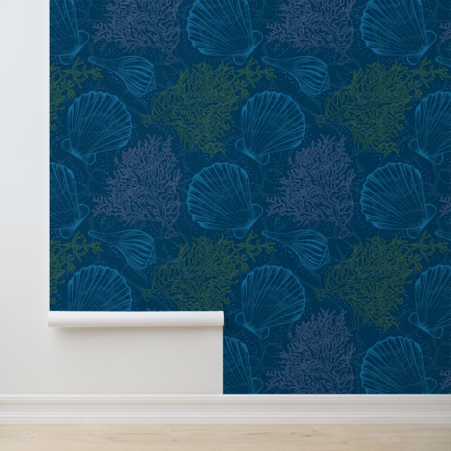  Zee Patroon Behang (Applicatie)