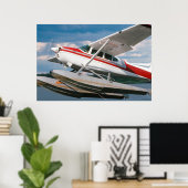 Zee Plane Opstarten, Victoria Herfsten, Zimbabwe Poster (Thuiskantoor)