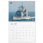 ZEE POWER - US Naval Vessels Kalender (Mar 2026)