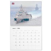 ZEE POWER - US Naval Vessels Kalender (Mar 2026)