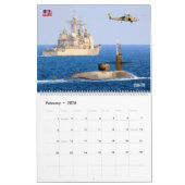 ZEE POWER - US Naval Vessels Kalender (Feb 2026)