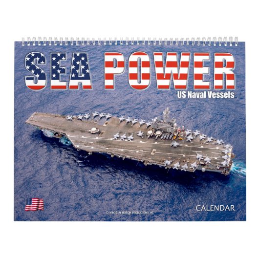 ZEE POWER - US Naval Vessels Kalender (Hoes)