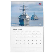 ZEE POWER - US Naval Vessels Kalender (Feb 2026)